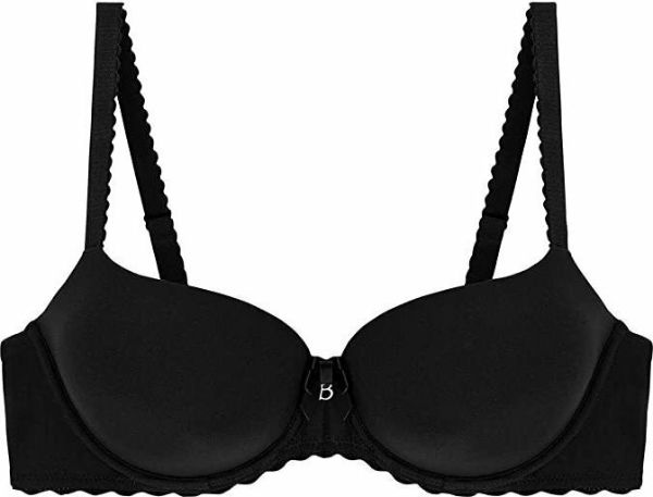 Εικόνα της Bestform Μαύρο σουτιέν με μπανέλα και ελαφριά επένδυση.