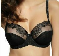 Εικόνα της Panache Loretta Balconnet Μαύρο Σουτιέν Με Δαντέλα & Μπανέλες.