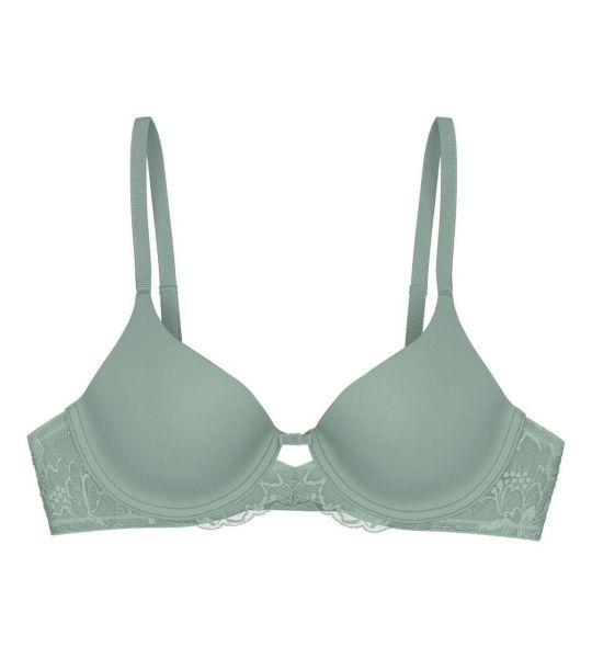 Εικόνα της Triumph Amourette Charm T WHP01 Φυστικί Σουτιέν Με Μπανέλες & Ελαφριά Επένδυση.