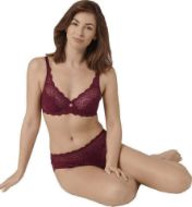 Εικόνα της Triumph Amourette 300 W Μπορντό Σουτιέν Με Μπανέλα Χωρίς Ενίσχυση.