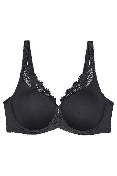 Εικόνα της Triumph Minimizer Amourette W01 Μαύρο Σουτιέν Με Μπανέλες.