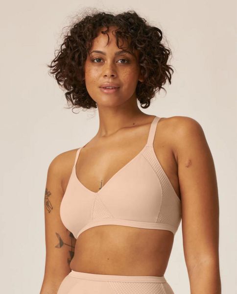 Εικόνα της Naturana Soft Bra Μπεζ Χωρίς Μπανέλες.