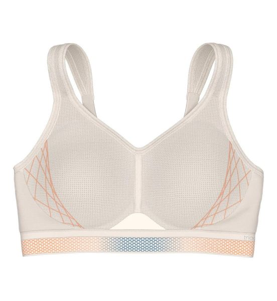 Εικόνα της Triumph Triaction Cardio Cloud P Ex Ανοιχτό Μπεζ/Σομόν Αθλητικό Σουτιέν Χωρίς Μπανέλα.