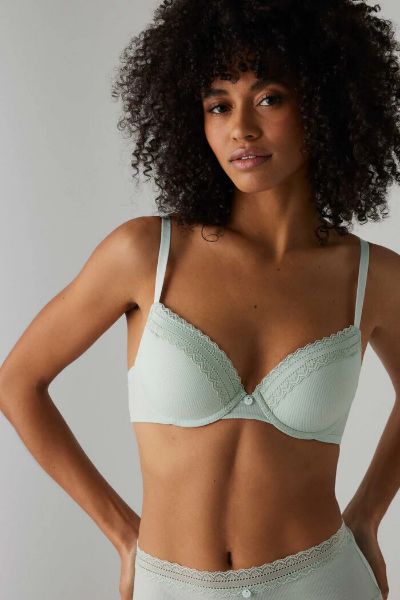 Εικόνα της Ysabel Mora Φυστικί Push-Up Σουτιέν Με Μπανέλα.