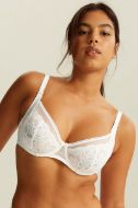 Εικόνα της Bestform Σουτιέν με δαντέλα και μπανέλα (E, F Cup)-14500-011 Ιβουάρ