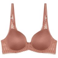 Εικόνα της Triumph Aura Spotlight WHP μπεζ σουτιέν με μπανέλα, και ελαφριά επένδυση.