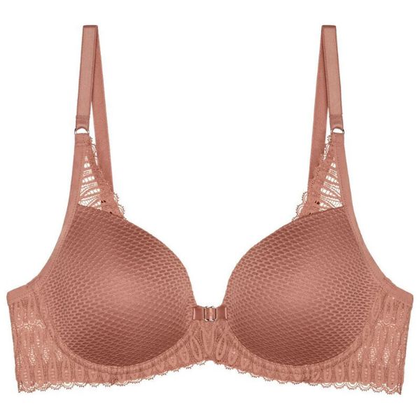 Εικόνα της Triumph Aura Spotlight WHP μπεζ σουτιέν με μπανέλα, και ελαφριά επένδυση.