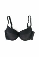 Εικόνα της Dorina Alexandra T-Shirt Bra μαύρο σουτιέν με μπανέλα και ελαφριά επένδυση.