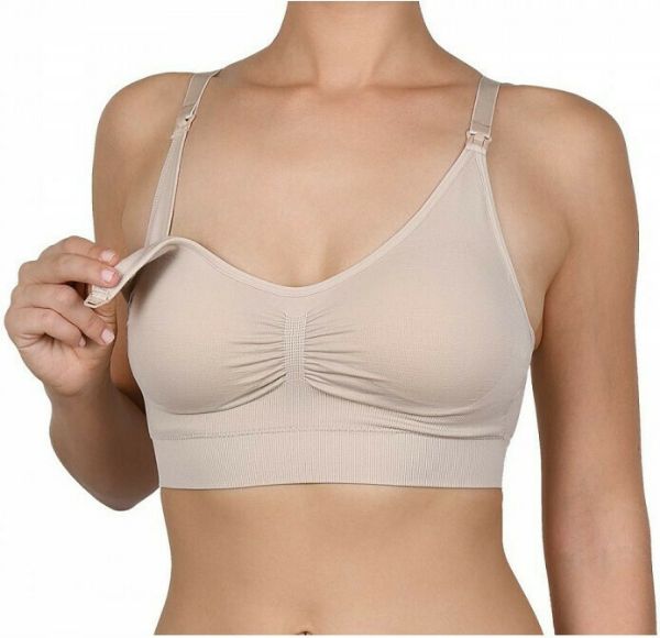 Εικόνα της Naturana Μπεζ μπουστάκι θηλασμού.