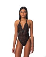 Εικόνα της Milena μαύρο body string lace.