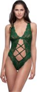 Εικόνα της Milena Πράσινο string body από ελαστική δαντέλα.