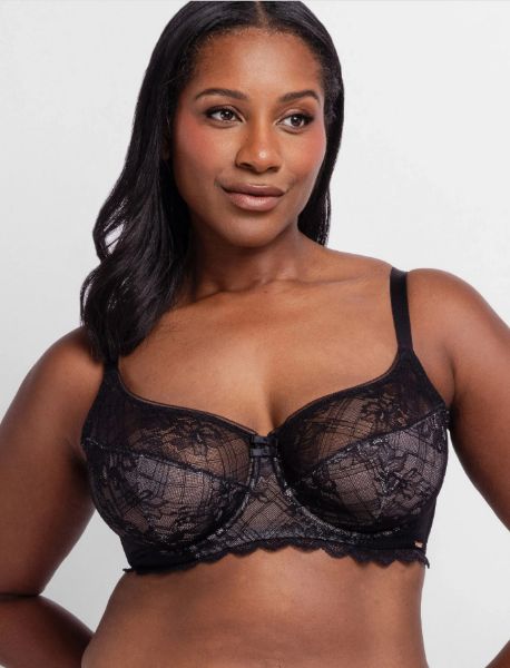 Εικόνα της Dorina Hasina Μαύρο Σουτιέν Με Μπανέλες.