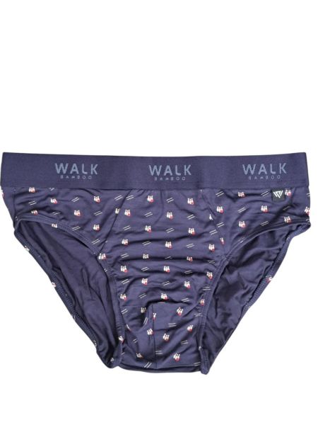 Εικόνα της Walk Bamboo Slip Μπλε Με Bowling.