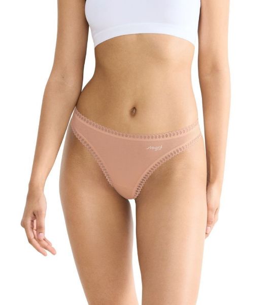 Εικόνα της Sloggi Γυναικεία String 3Pack Σοκολατί 10219704-00ME