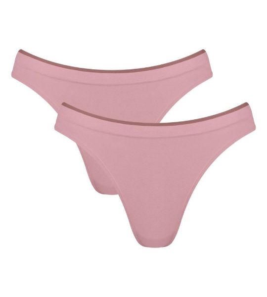 Εικόνα της Sloggi Go Sense High Γυναικεία Slip 2Pack Ροζ 10225668-1979