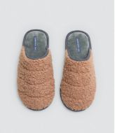 Εικόνα της Ysabel Mora Χειμερινές Ανδρικές Παντόφλες Καφέ 24078