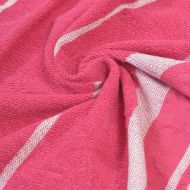 Εικόνα της Inart Ble Πετσέτα Θαλάσσης Παρεό με Κρόσσια Φούξια 170x90εκ. 5-46-807-0098