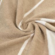 Εικόνα της Inart Ble Πετσέτα Θαλάσσης Παρεό με Κρόσσια σε Μπεζ χρώμα 170x90cm 5-46-807-0066