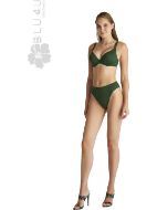 Εικόνα της Blu4u Bikini Slip Χακί.