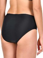 Εικόνα της Naturana μαύρο ψηλόμεσο σλιπ μαγιό.