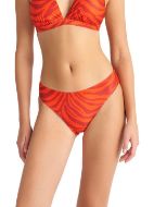 Εικόνα της Blu4u Bikini Slip Κόκκινο Ζεμπρέ.