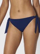 Εικόνα της Triumph Brief Essentials Tai μπλε με δεσίματα στο πλάι.