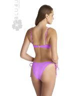 Εικόνα της Blu4u Λιλά Bikini Slip Δετό.