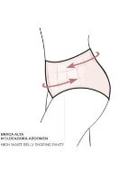 Εικόνα της Ysabel Mora Εκρού Εμπριμέ Midi Μαγίο Slip.