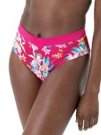 Εικόνα της Dorina Vanua Levu High Leg Brief Φούξια Φλοράλ.