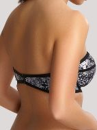 Εικόνα της Panache swim snake print μαγίο top με μπανέλες & ελαφριά επένδυση.