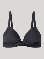 Εικόνα της Gisela Μαύρο Μαγιό Top Χωρίς Μπανέλες, Με Ελαφριά Επένδυση.