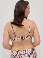 Εικόνα της Ysabel Mora Εκρού Εμπριμέ Minimizer Top.