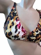 Εικόνα της Naturana λεοπάρ σετ μπουστάκι & slip.