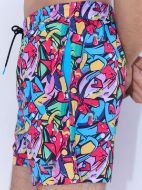 Εικόνα της Ysabel Mora Μπλε Ανδρικό Μαγιό Με Σχέδια.