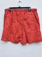 Εικόνα της Sun Project Plus Size Κόκκινο Ανδρικό Μαγιό Εμπριμέ.