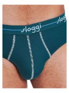 Εικόνα της 2Pack Sloggi Start Midi Ανδρικά Βαμβακερά Slip Πετρόλ/Γαλάζιο .