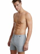 Εικόνα της Walk Ανδρικό Boxer γκρι ανοιχτό φαρδύ 100% βαμβάκι. Με εσωτερικό λάστιχο, άνοιγμα & ένα κουμπί.