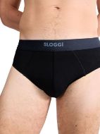 Εικόνα της Sloggi Ever Ανδρικά Σλιπ Μαύρο 2Pack 10222378-0004