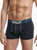 Εικόνα της 2Pack Walk Βαμβακερά Boxer Μαύρο/Πετρόλ.