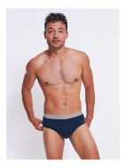 Εικόνα της 2Pack Sloggi Men Go ABC Slip Midi Μπλε Βαμβακερά.
