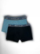 Εικόνα της Apple Boxer Ανδρικά Μποξεράκια Black, Eucalyptus, Cloud 2Pack APP-0112934
