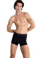 Εικόνα της Sloggi Ever Ease Short Ανδρικά Μποξεράκια Short Μαύρο 2Pack 10222372-0004