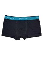 Εικόνα της Apple Boxer Ανδρικά Μποξεράκια Black & Rain Cloud 2Pack APP-0112934