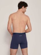 Εικόνα της 2 Pack Men Sloggi Boxer Short Ever Airy Μπλε Σκούρο/Πετρόλ.