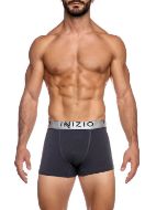 Εικόνα της Inizio 44100 Ανδρικά Μποξεράκια Anthracite/Navy Blue 2Pack
