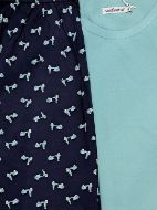 Εικόνα της Noidinotte Οινοπνευματί Βαμβακερή Πιτζάμα Με Εμπριμέ Σορτς.