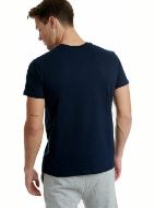 Εικόνα της Μπλε ανδρική φαρδιά φανέλα τύπου T-Shirt.