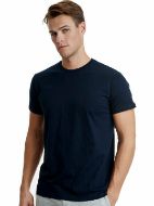 Εικόνα της Μπλε ανδρική φαρδιά φανέλα τύπου T-Shirt.