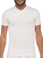 Εικόνα της Walk Ανδρική Φανέλα Κοντομάνικη σε Λευκό Χρώμα W1991-01