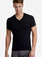 Εικόνα της Walk Ανδρική Φανέλα Κοντομάνικη σε Μαύρο Χρώμα W1991-02